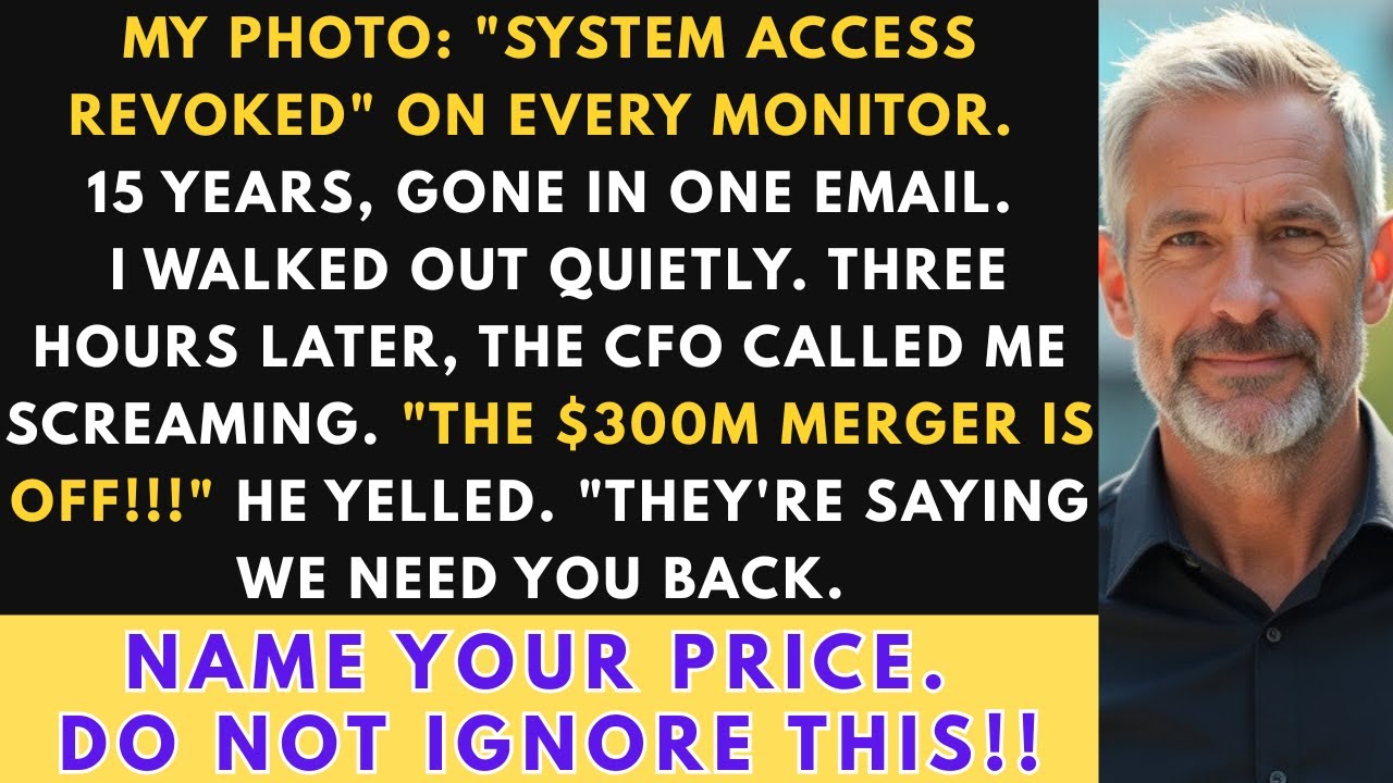 Уволен в 52 года: я был ответственен за крах их слияния на 300 миллионов долларов