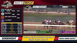 Prairie Meadows Live Horse Racing 6/20/2026