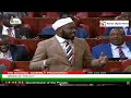 DRAMA IN PARLIAMENT AS RUTO MAN MP KAGOMBE IS KICKED OUT FOR WEARING A KILEMBA!!!