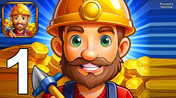 Gold Miner: Drill Empire - Gameplay Walkthrough Part 1 Idle Gold Digger Drill Miner - Android Game