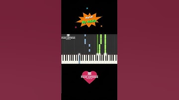 Adele - Skyfall | Learn Piano Keys #piano #tutorial