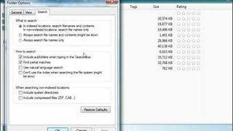 Lesson06.Changing Searching And Indexing Options