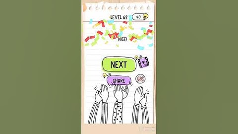 Brain test: tricky puzzle walkthrough level-: 61 - 62 - 63. #Braintesttricky #short 🤔.