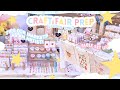 Getting ready for a craft fair   setting up booth display and tips for art markets  studio vlog