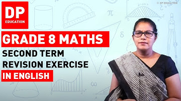 Second Term Revision Exercise | Maths Session for Grade 8