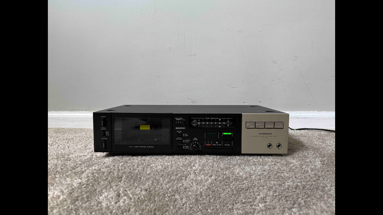 Pioneer CT-730 Single Vintage Stereo Cassette Deck Tape Player