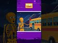 Mummy Skeleton? What Inside The Bus? 👻 #teeheetown #shorts #kids