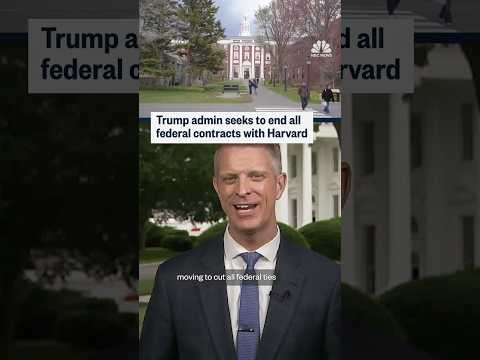 Trump admin. seeks to end all federal contracts with Harvard