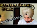 1st time tying patiala shahi pagg  full voile  stylish sikh