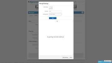 Set Up Your Voicemail & Personal Greetings | Cloud-Based Phone System Guide by Dynamix business