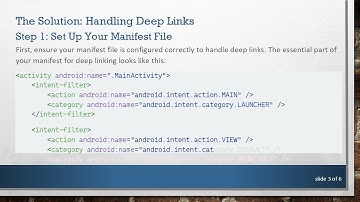 How to Open Deep Links in Your WebView Application on Android