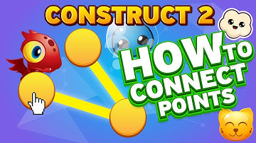 HOW TO CONNECT DOTS WITH A LINE | CONSTRUCT 2 TUTORIAL