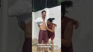 Pode Isso? Delma Beija Barriga Do Namorado De Vitória Strada