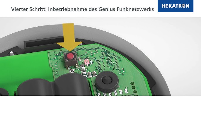 Radio controlled smoke detector Genius Plus X Edition
