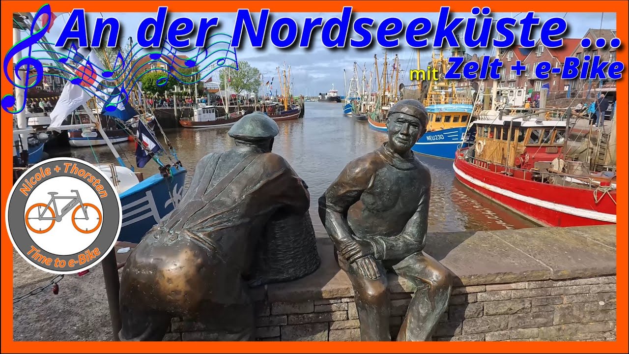 3 Tage Nordsee, e Bike, Neuharlingersiel, Harlesiel, Carolinensiel, Esens und Bensersiel + Backfisch