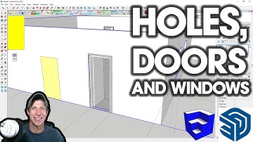 A New Way to Add DOORS AND WINDOWS in SketchUp!