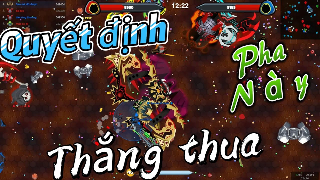 [Evowars.io #277] Kết quả không hề dễ đoán, pha đánh quyết định #evowars2024 #saomadoduoc