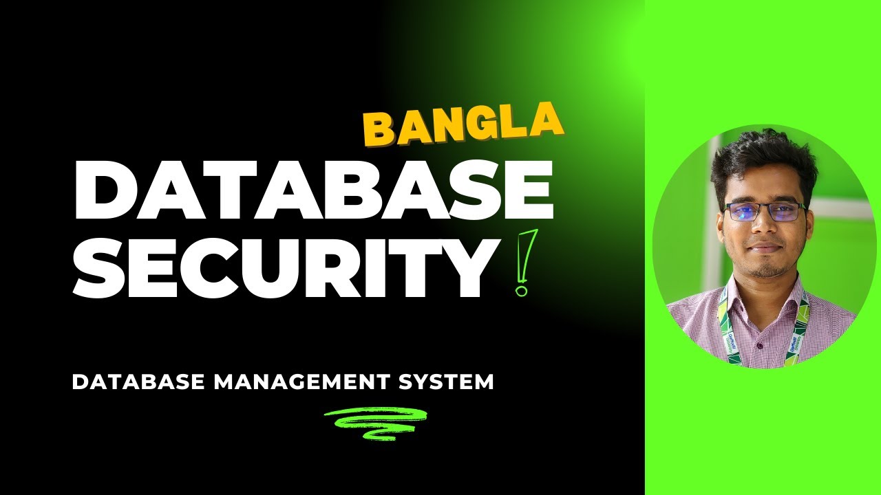Database Security Details :DBMS in Bangla - YouTube