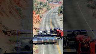 18 minutes ago! 💥 Realistic Highway Car Crashes Analysis #264 #bmgdrive #car #crash #beamngcrashes