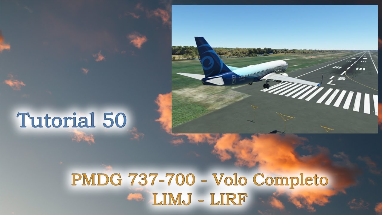 Microsoft Flight Simulator 2020 - PMDG 737-700 Volo Completo Genova ...