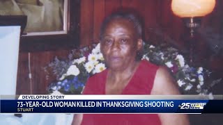 Stuart grandmother, 73, shot to death in recliner during street gunfight on Thanksgiving night