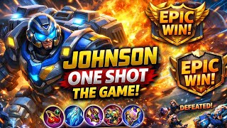 Best Johnson Build 2026🔥Easy One Shot+Full Gameplay | MLBB