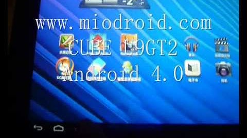 Cube U9GT2 9.7 pollici capacitivo ips android 4.0.3 1GB DDRIII 16GB NAND