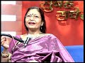 Sumitra Guha at an Indian television show