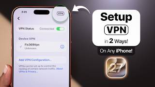 iOS 17 — Как настроить и использовать VPN на ЛЮБОМ iPhone! [Настройка VPN] screenshot 1