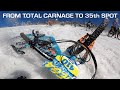 MEGAVALANCHE : OTB, BROKEN SHIFTER, CRASHES... THE CRAZIEST MASS START RACE ON EARTH !