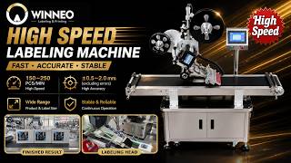 High-Speed Precision Labeling Machine for Flat Boxes