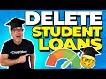 Remove student loans from credit reports in 2024