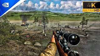 Rhine River Final Assault in Germany – The Crossing Point | [4K 60FPS PC] – Call of Duty 2 Gameplay