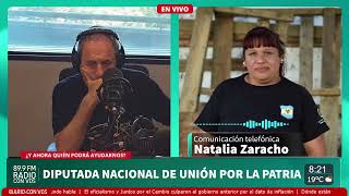Zaracho: "Bullrich no se banca que haya una pobre que represente un sector que odia en el Congreso"
