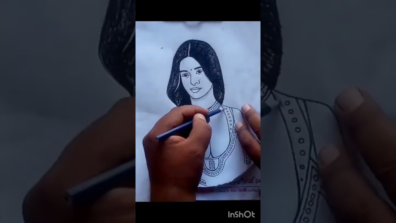 east drawing cute girls sketch pencil colours short viral 