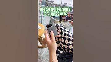 Best AI Tool for Studying Foreign Lectures | Real-Time Transcription #newyes #lecture #studywithme