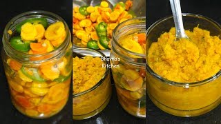 Tonic Pili & Amba Haldi Achar Chutney Video Recipe | Fresh Turmeric Pickle Bhavna's Kitchen