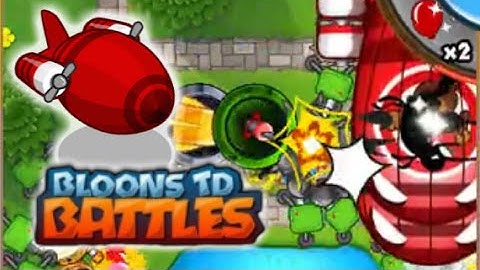 Bloons TD Battles Random Trio - Rushing on BFB Colosseum!