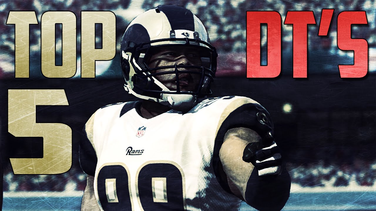 The Top 5 Defensive Tackles in Madden 16!