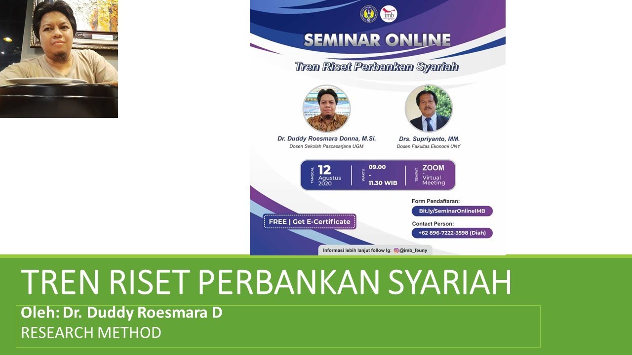 Tren Riset Research Method: Tren Riset Perbankan Syariah - YouTube