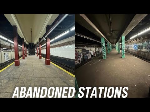 exploring abandoned NYC subway stations (canal street/bowery)