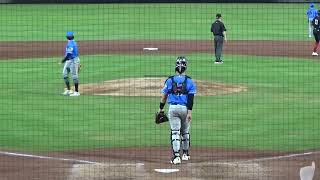 Jonah Cox Bunt 1b and HR v Akron