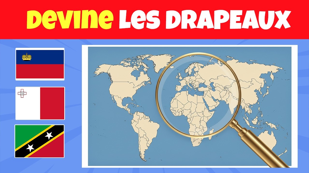 Devine le drapeau des 10 plus petits pays du monde – Quiz drapeaux