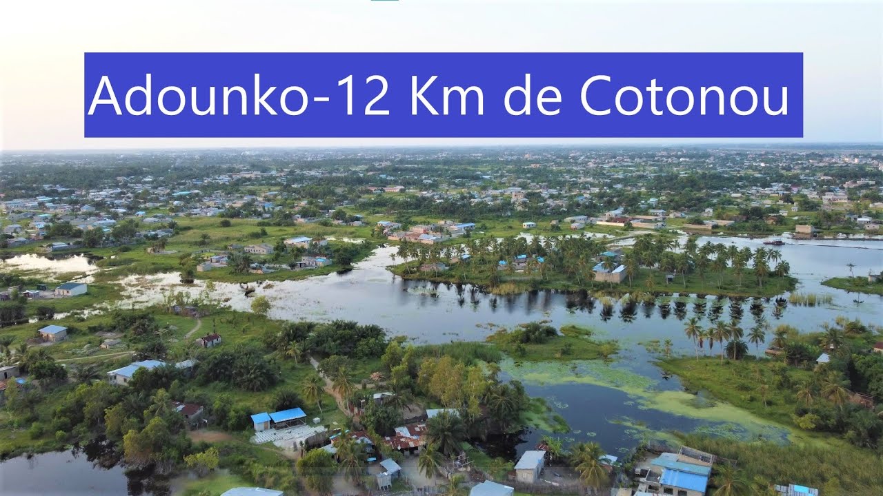 Entre Ouidah et Cotonou - Adounko - l'un des plus beaux villages du Benin- most beautiful village