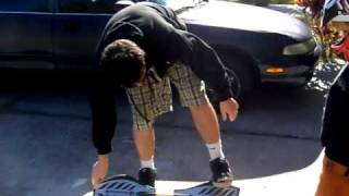 Justin and Kyle RipStik Lessons Cont.