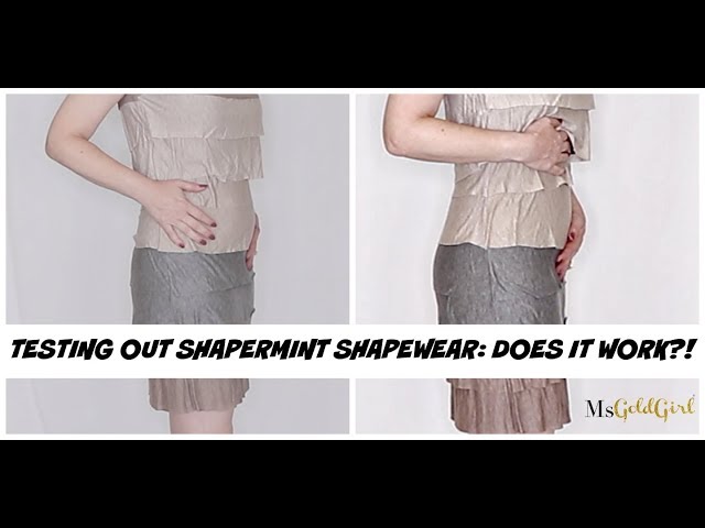 Testing Out Shapermint Shapewear, Does It Work?