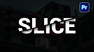 How to Create a Stunning Text Slice Animation in Premiere Pro