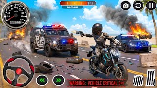 Игра Police Car Chase Simulator 3D - Real Police Cop Cars Driving Simulator 2025 - Android GamePlay screenshot 2