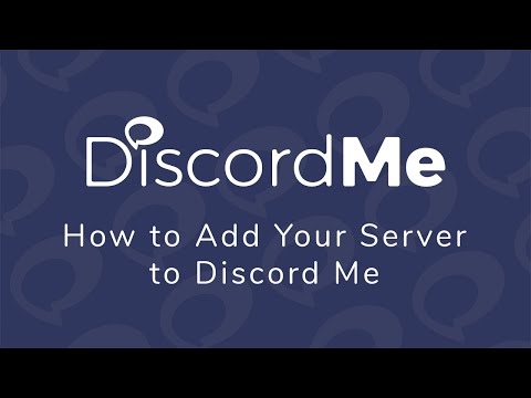 How to Add Your Server to Discord Me