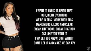 KEHLANI - OOOH (Lyrics)
